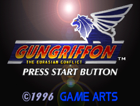 Gun Griffon Title Screen